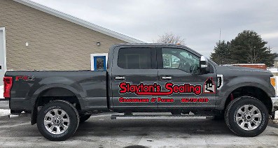 Slayton's Sealing and Paving Truck - Burlington, VT